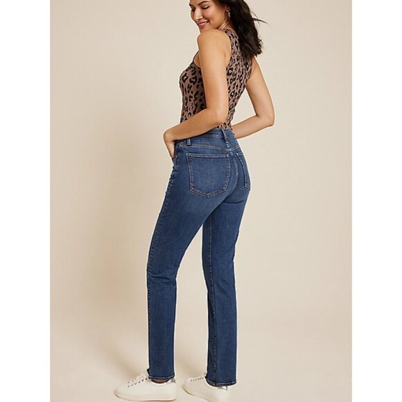 Maurices High Rise Sculpt Straight Jean - 14 Regular - Picture 2 of 9